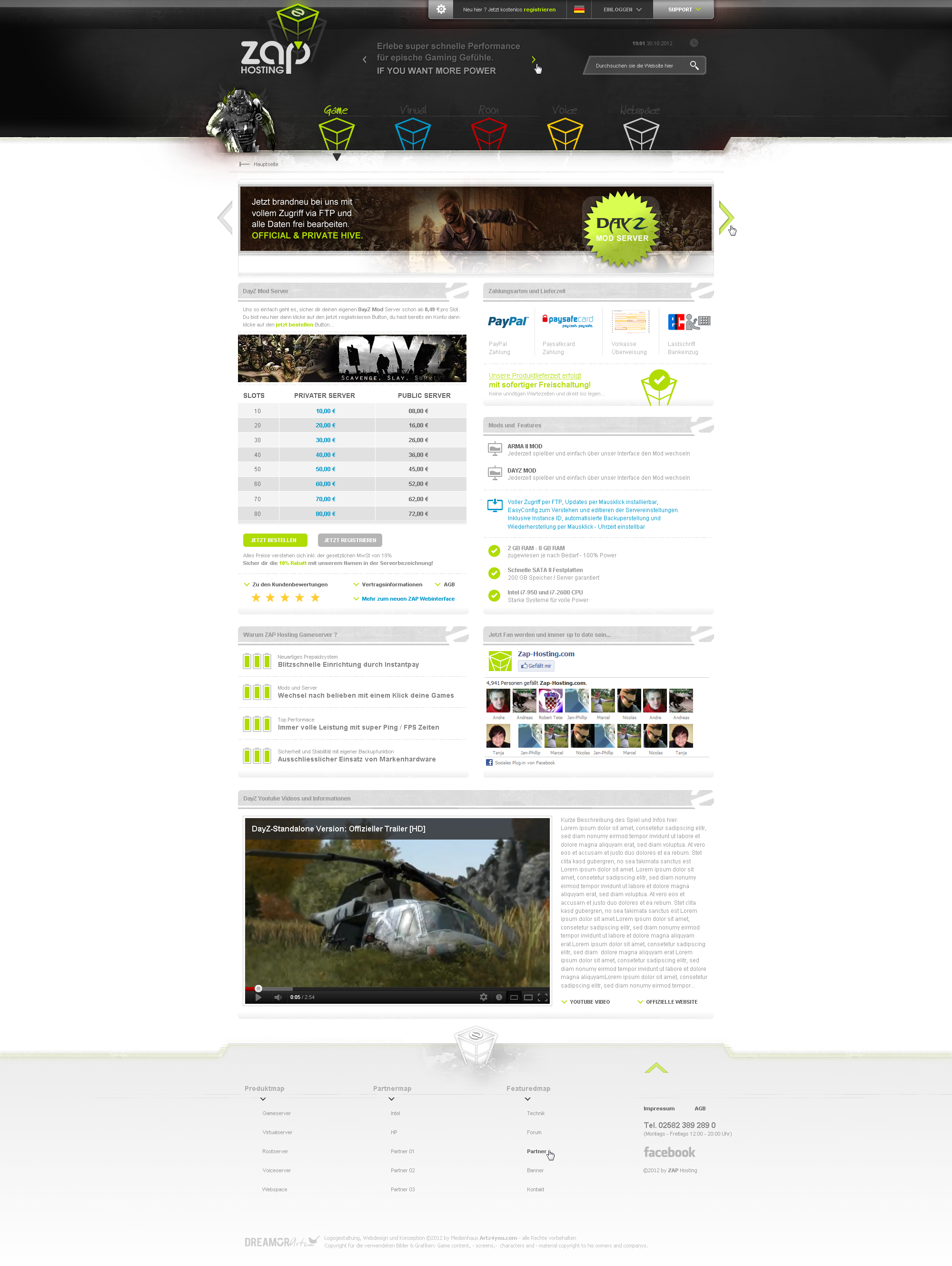 Webdesign ©2012 by Artz4you Medienhaus - all rights reserved